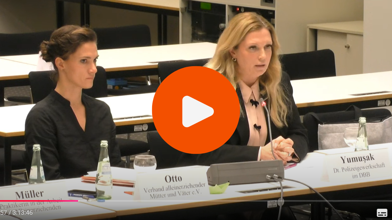 Abgeordnetenhaus Stream Gleichstellungsausschuss Umgangsrecht 2024