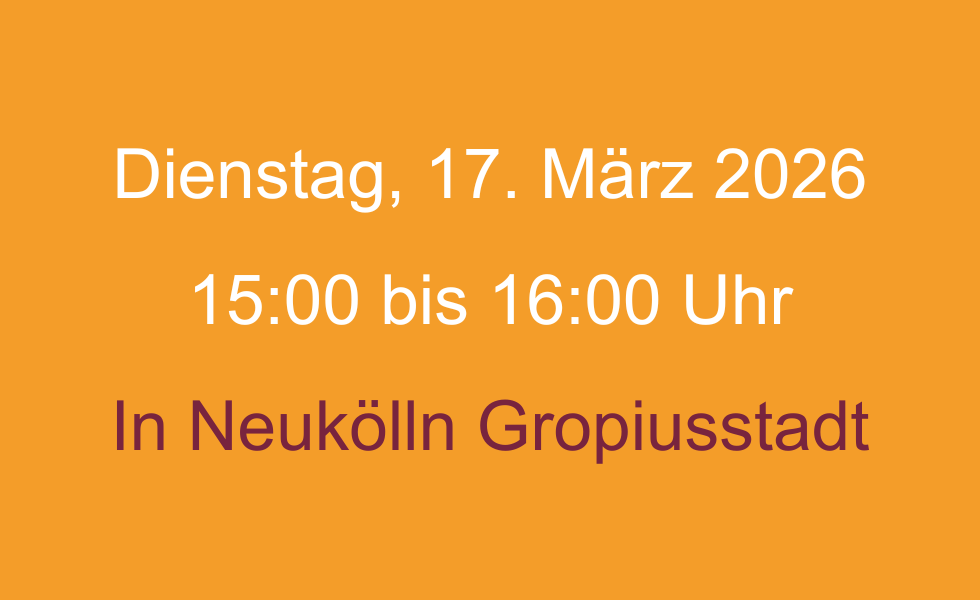 Teaser Bild SPD 2026 Dienstag Web Dienstag Veranstaltungswoche Single Parent Day 2026 Neukölln