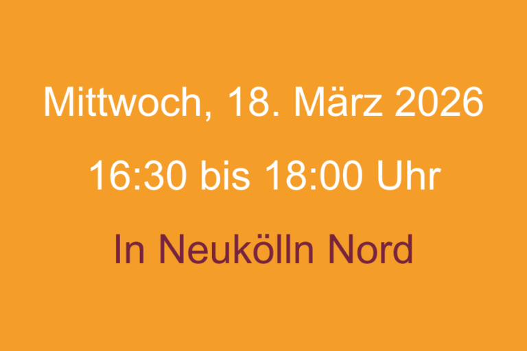 Teaser Bild SPD 2026 Mittwoch Web Mittwoch Veranstaltungswoche Single Parent Day 2026 Neukölln