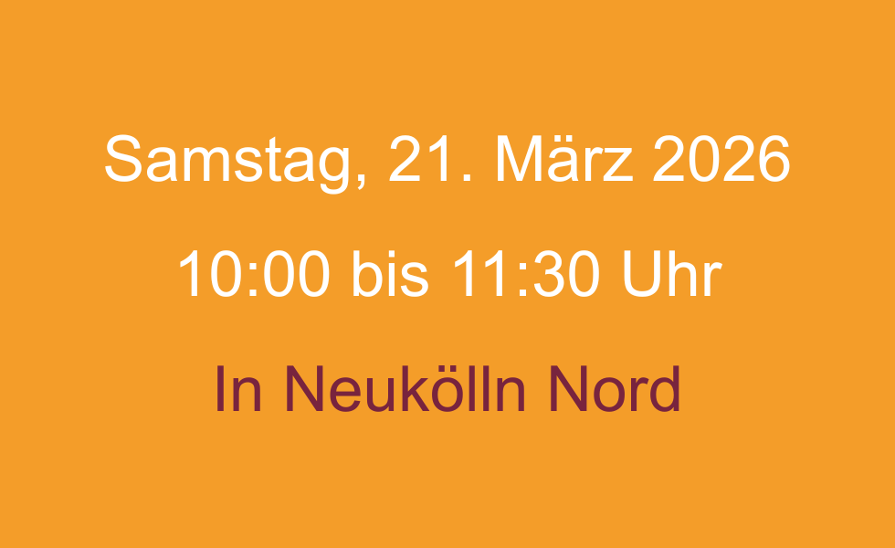 Teaser Bild SPD 2026 Samstag 1 Web Samstag Veranstaltungswoche Single Parent Day 2026 Neukölln