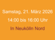 Samstag Nachmittag Veranstaltungswoche Single Parent Day 2026 Neukölln