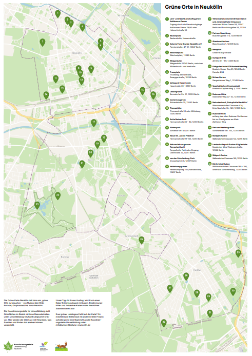 Grüne Orte in Neukölln 2026